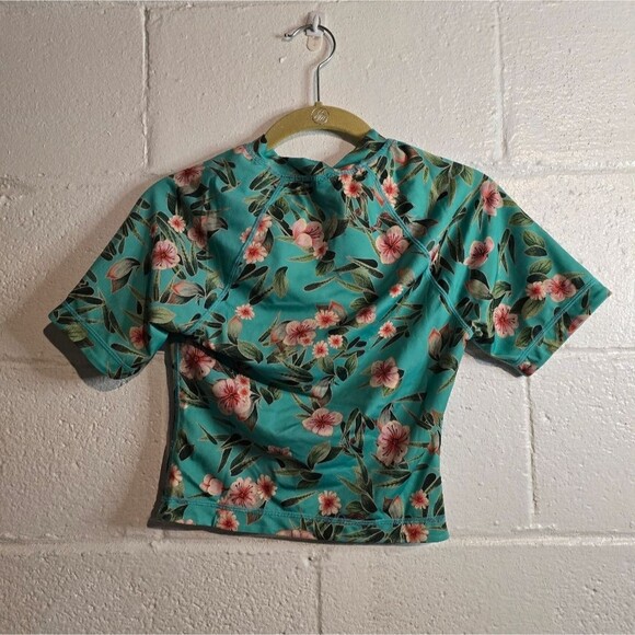 Nwt We Are Hah Floral Crop Top Reversible - Picture 5 of 5